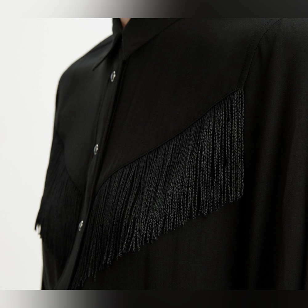 Mid-WestGarment Co. | Vintage Fringe Button-Up